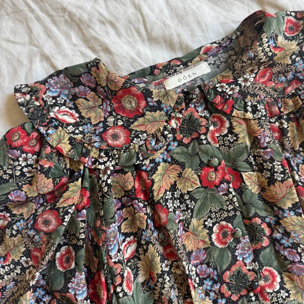 Doen Camden Dress Wildberry Thicket XS - Picture 6 of 11